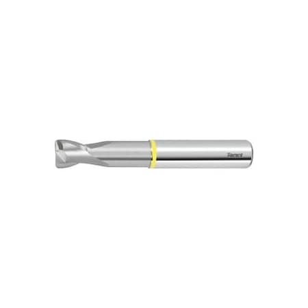 Garant Solid Carbide Torus End Mill, for Aluminum, Uncoated, 4/0.3 mm 206040 4/0,3